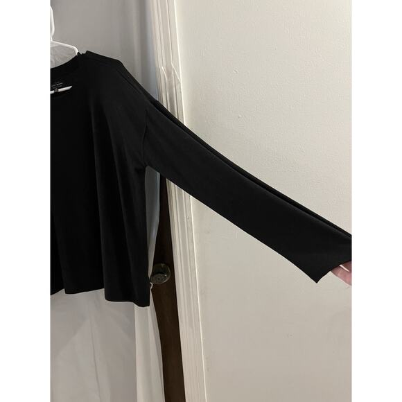 Lucky Brand Women's Cozy Crewneck Color, Black Size L / A34 - Picture 7 of 7